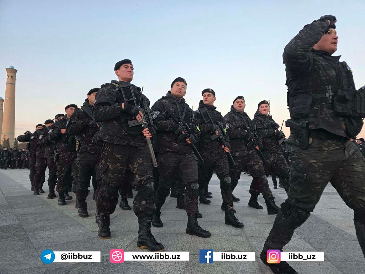 В Алмазарском районе города Ташкента проведен ночной инструктаж, посвященный итогам месячника "Безопасная и здоровая страна"