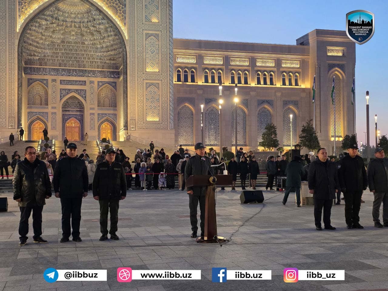 В Алмазарском районе города Ташкента проведен ночной инструктаж, посвященный итогам месячника "Безопасная и здоровая страна"