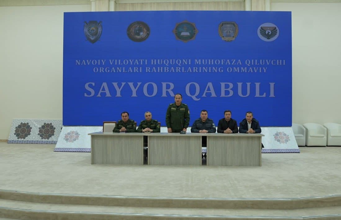 Навоий шаҳрида оммавий сайёр қабул ташкил этилди