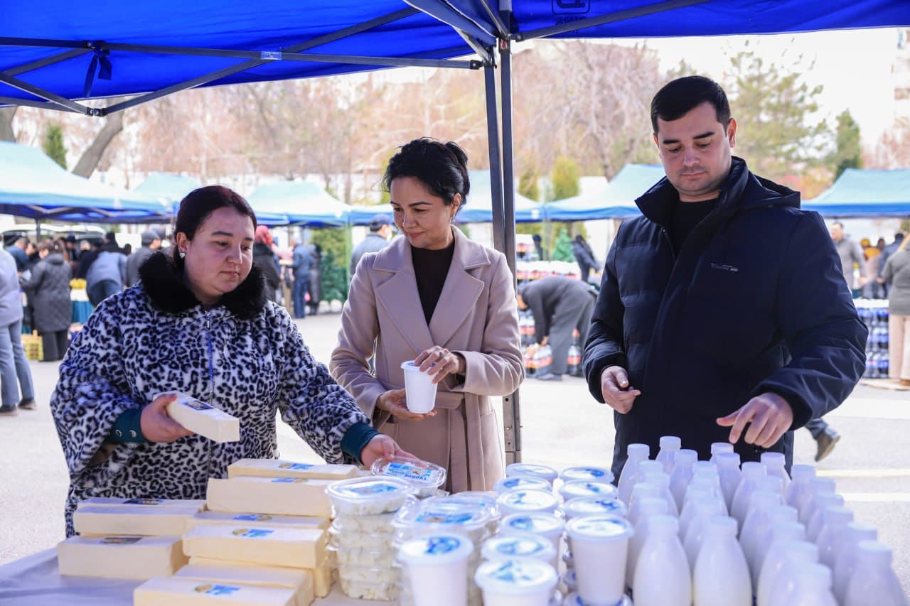Yangi yil arafasida Ichki ishlar organlari xodimlari uchun bayram yarmarkasi tashkil etildi