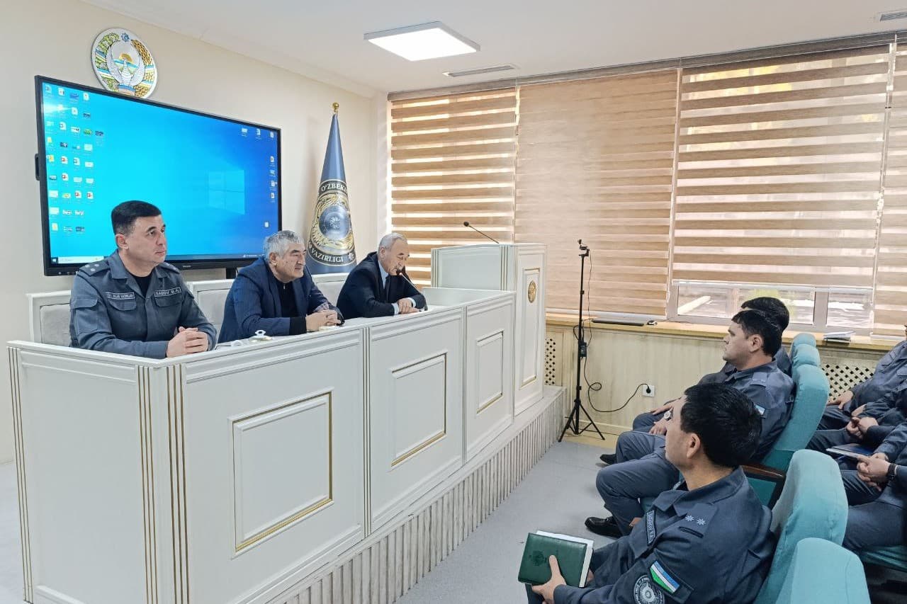 IIV akademiyasi magistraturasida soha faxriylari bilan uchrashuv boʻlib oʻtdi