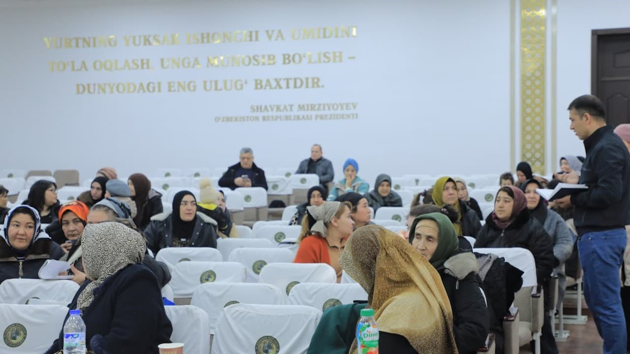 Xalq bilan muloqot: Jazoni ijro etish departamentida navbatdagi sayyor qabul oʻtkazildi