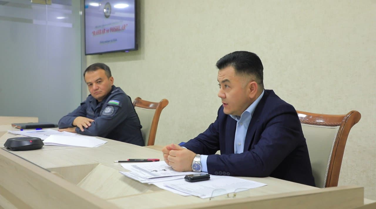 Ички ишлар органлари тизимида ўтказилаётган “Ёшлар ҳафталиги-2025” доирасида “Раҳбар ва ёшлар“ форматидаги очиқ мулоқот ўтказилди