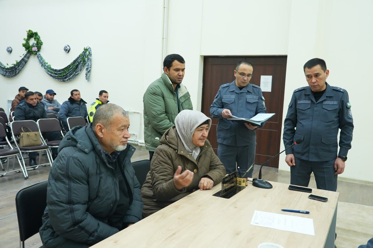 General-mayor Azizbek Ikramov boshchiligida jismoniy hamda yuridik shaxslar uchun navbatdagi shaxsiy qabul oʻtkazildi