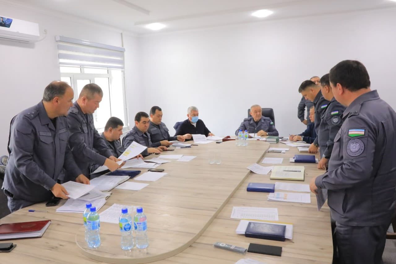 Jizzax viloyati ichki ishlar boshqarmasi boshligʻi, general-mayor Gʻayrat Qodirovning shaxsiy qabuli oʻtkazildi