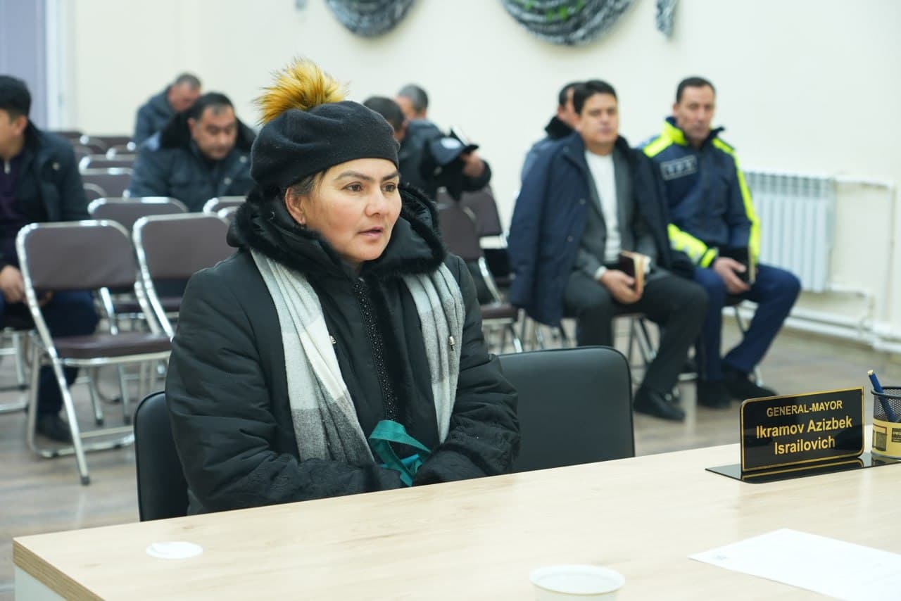 General-mayor Azizbek Ikramov boshchiligida jismoniy hamda yuridik shaxslar uchun navbatdagi shaxsiy qabul oʻtkazildi