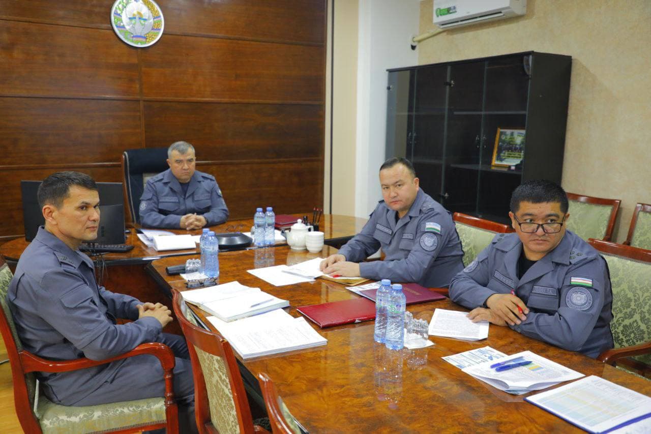 ИИВ Қоровул қўшинлари қўмондонлигида қўшинларда 2025 йилда амалга оширилган ишлар юзасидан сарҳисоб йиғилиш ўтказилди