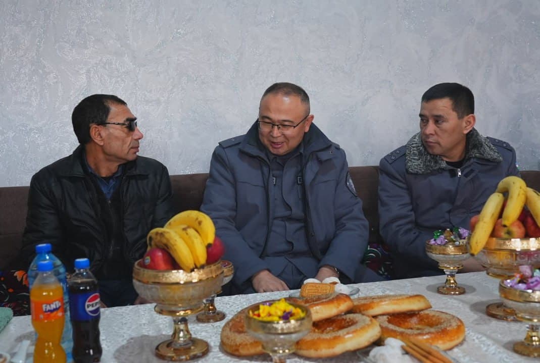 Фарғона вилояти ИИБ раҳбарияти томонидан Янги йил байрами арафасида ижтимоий ва профилактик тадбирлар амалга оширилди