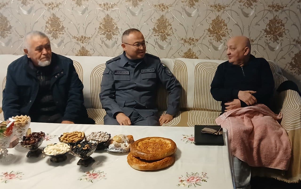 Фарғона вилояти ИИБ раҳбарияти томонидан Янги йил байрами арафасида ижтимоий ва профилактик тадбирлар амалга оширилди