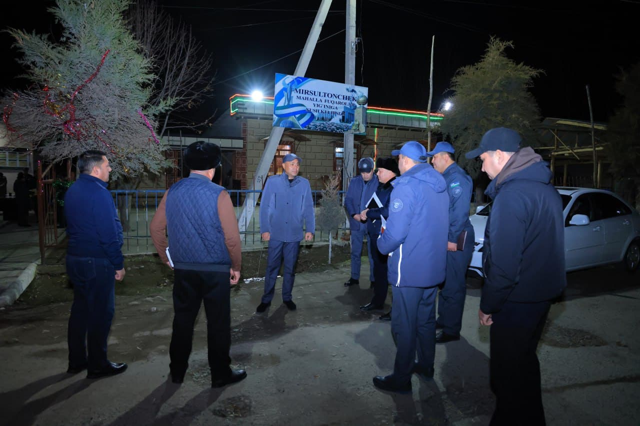 Namangan viloyati IIB rahbariyati tomonidan mahallalarda oʻrganish ishlari olib borilib, sodir etilgan jinoyatlar atroflicha tahlil qilindi