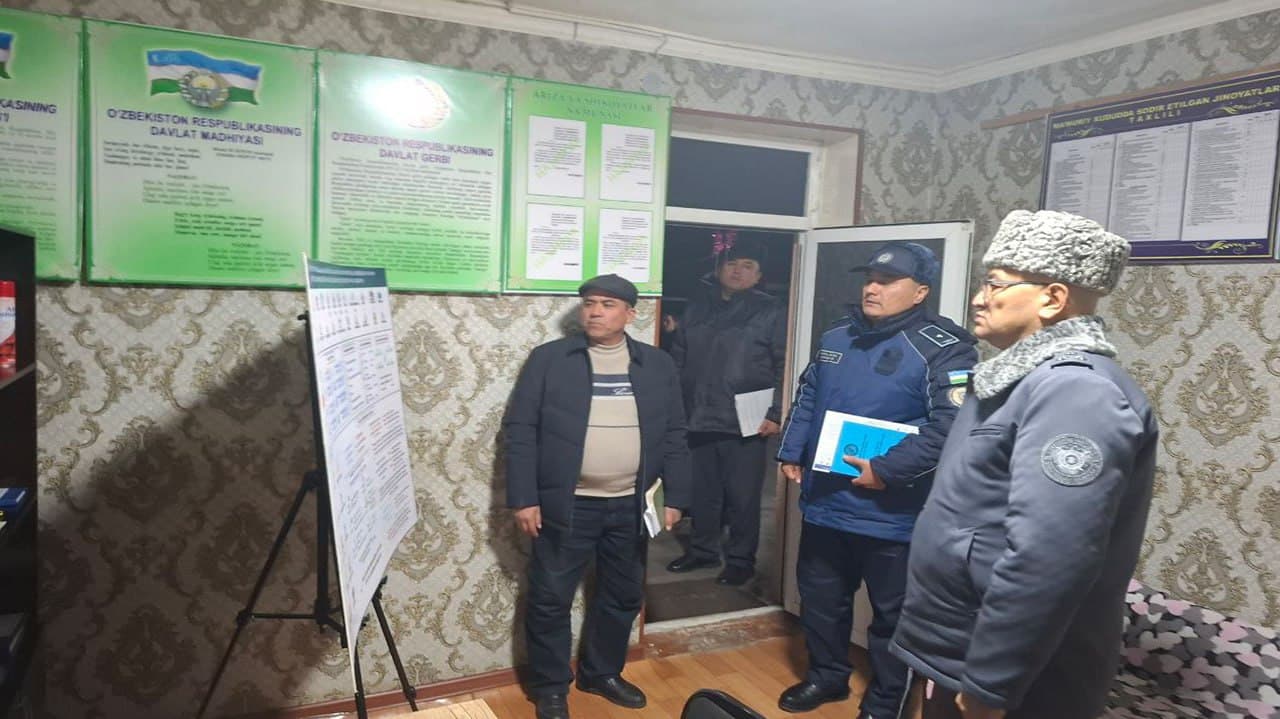 Andijon viloyatida huquqbuzarliklar profilaktikasi yoʻnalishida amalga oshirilayotgan ishlar yaqindan oʻrganildi