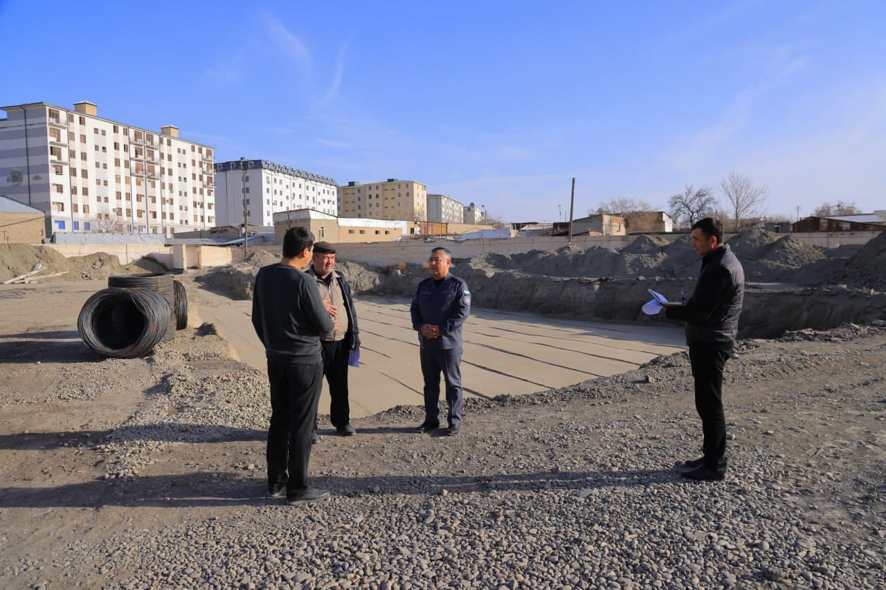 Бухоро вилояти ИИБ тизимидаги объектларда қурилиш ва реконструкция ишлари ҳолати ўрганилди