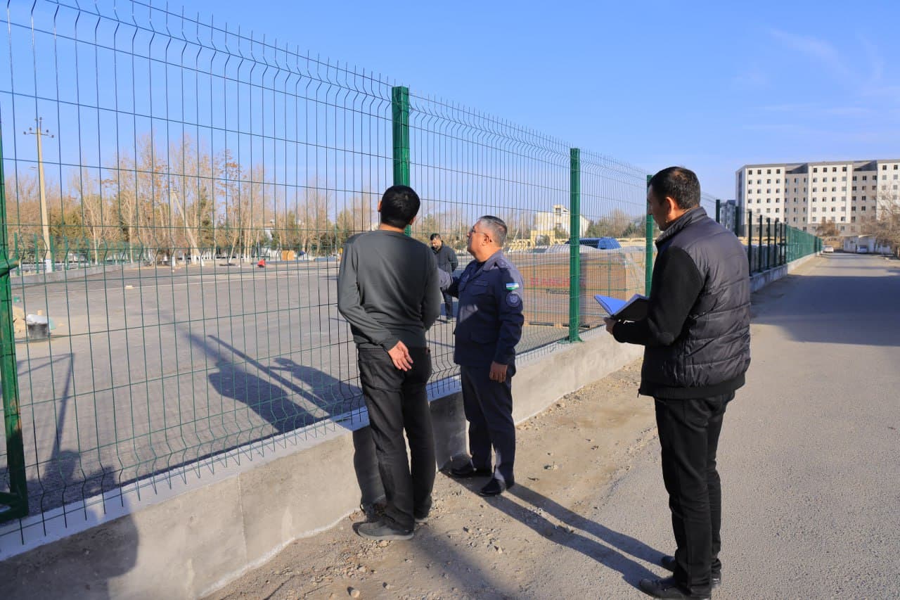 Бухоро вилояти ИИБ тизимидаги объектларда қурилиш ва реконструкция ишлари ҳолати ўрганилди