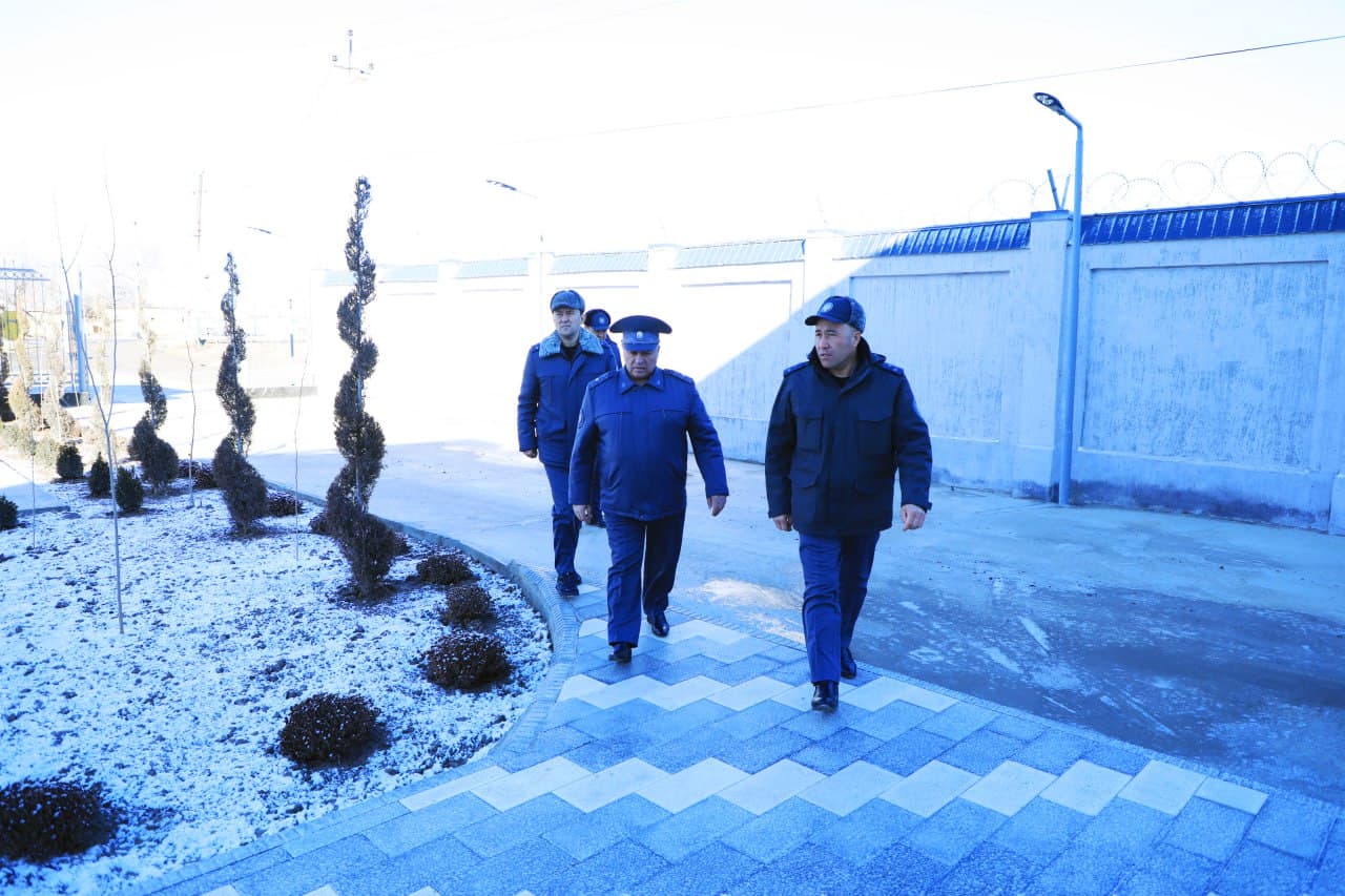 Ichki ishlar vazirligi rahbariyati tomonidan Qoraqalpogʻiston Respublikasida oʻrganish ishlari olib borildi