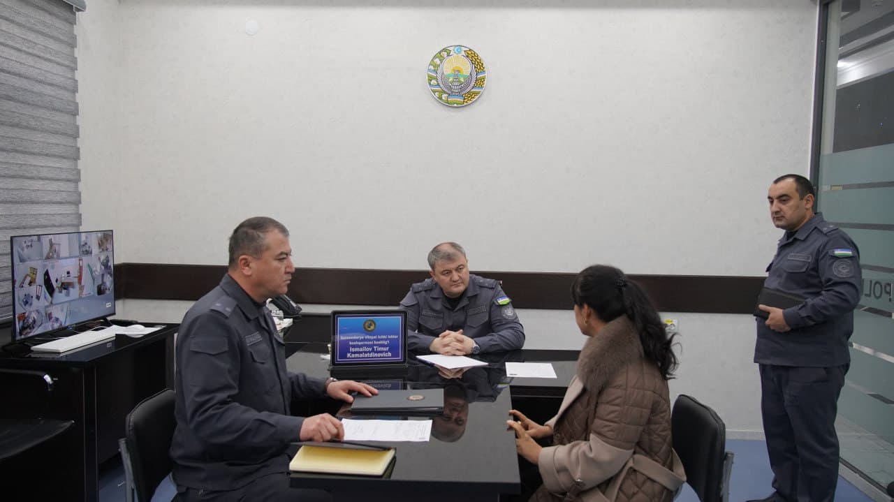 Surxondaryoda viloyat IIB hamda barcha shahar-tuman ichki ishlar organlari rahbarlarining aholi murojaatlarini oʻrganish maqsadida “Shaxsiy qabul”lari boʻlib oʻtdi