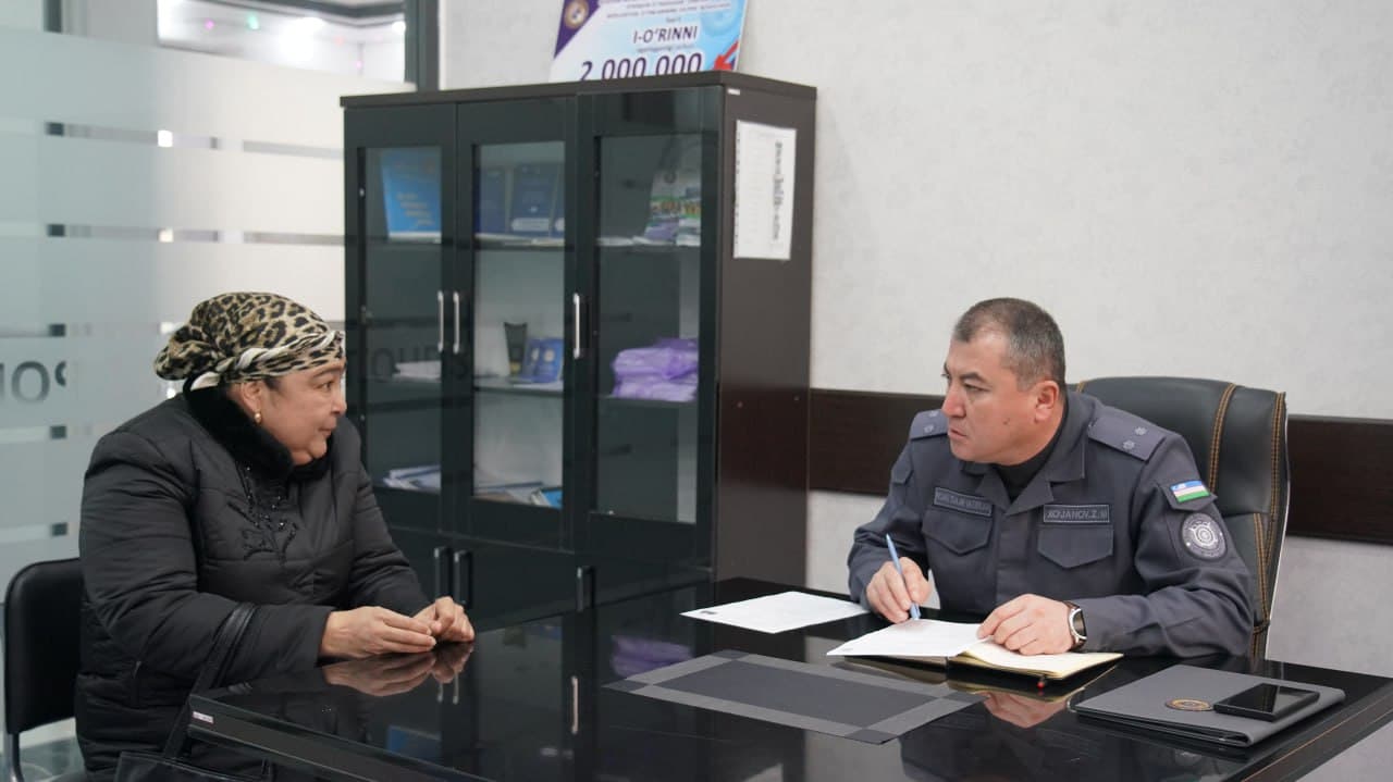 Surxondaryoda viloyat IIB hamda barcha shahar-tuman ichki ishlar organlari rahbarlarining aholi murojaatlarini oʻrganish maqsadida “Shaxsiy qabul”lari boʻlib oʻtdi