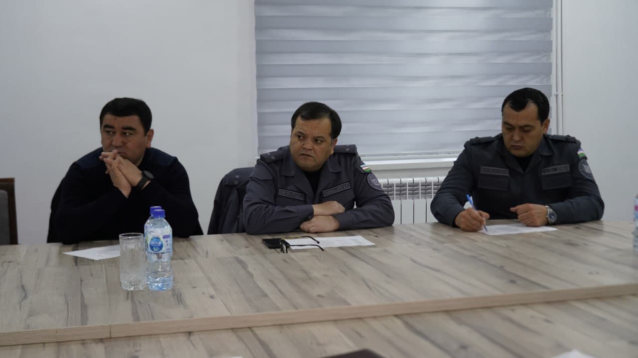 Jizzax viloyati IIB boshligʻining shaxsiy qabuli tashkil etildi