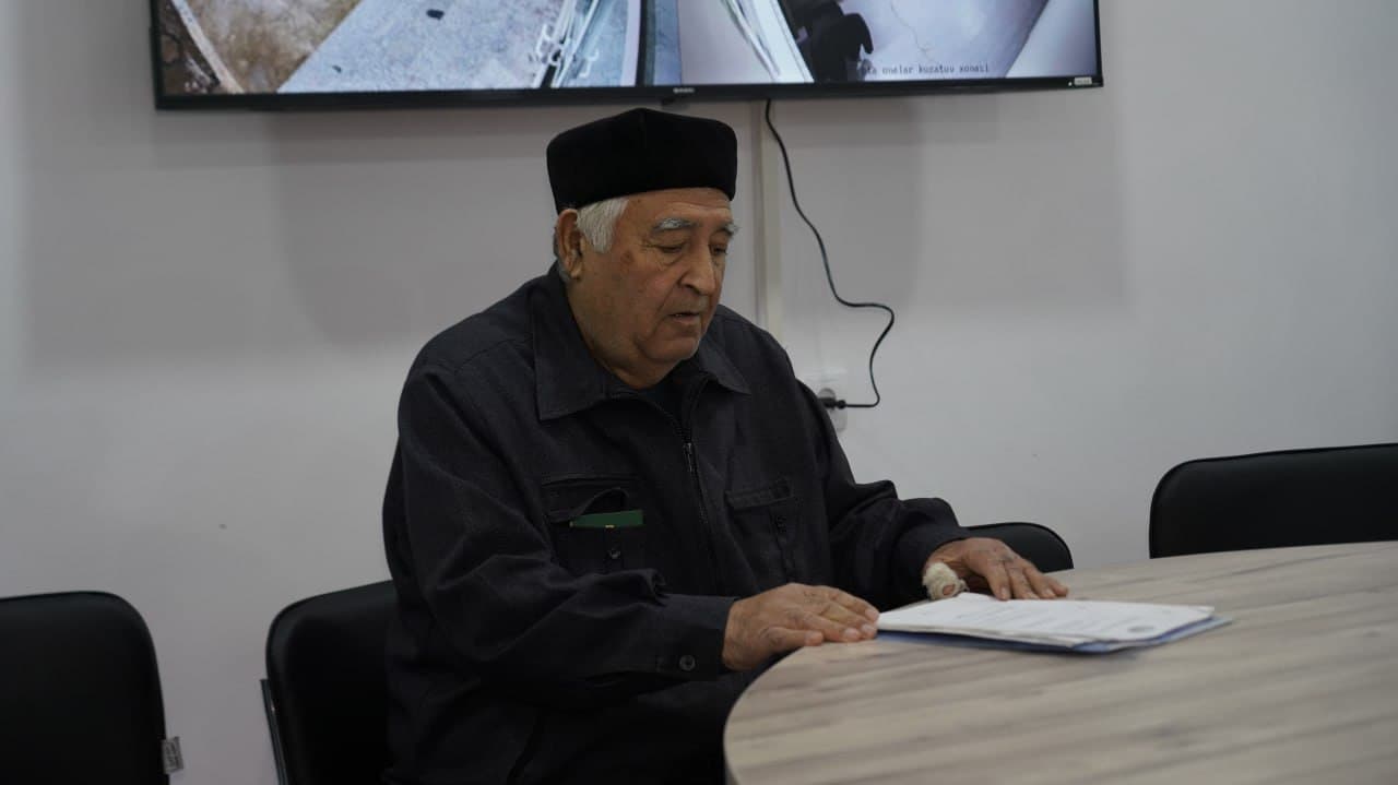 Jizzax viloyati IIB boshligʻining shaxsiy qabuli tashkil etildi