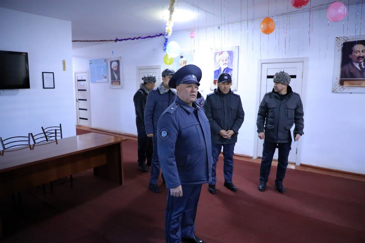 Ichki ishlar vazirligi rahbariyati tomonidan Qoraqalpogʻiston Respublikasida oʻrganish ishlari olib borildi