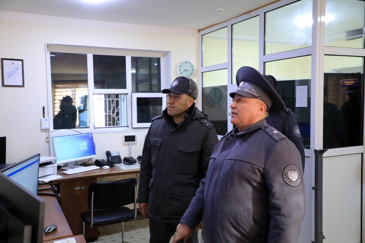 Ichki ishlar vazirligi rahbariyati tomonidan Qoraqalpogʻiston Respublikasida oʻrganish ishlari olib borildi