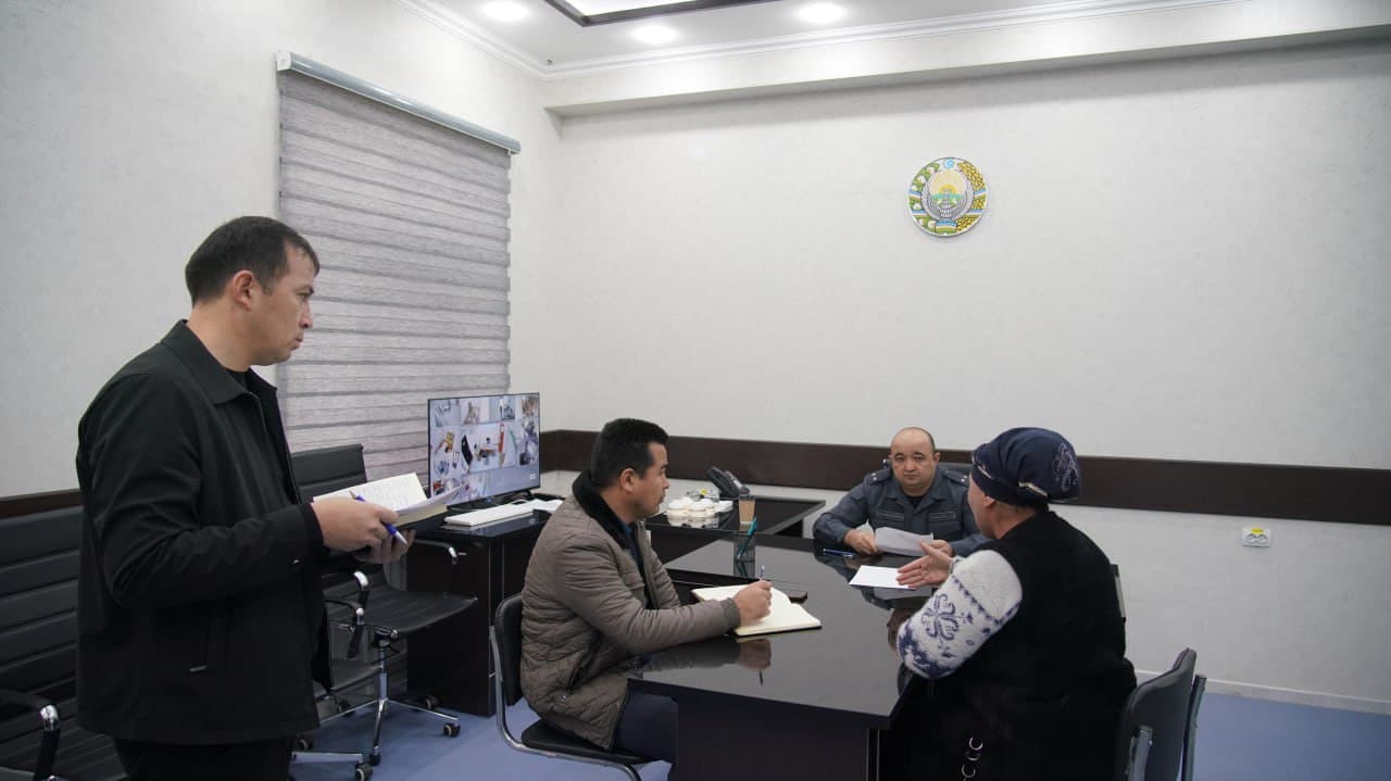 Surxondaryoda viloyat IIB hamda barcha shahar-tuman ichki ishlar organlari rahbarlarining aholi murojaatlarini oʻrganish maqsadida “Shaxsiy qabul”lari boʻlib oʻtdi