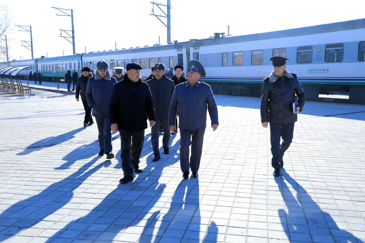 Ichki ishlar vazirligi rahbariyati tomonidan Qoraqalpogʻiston Respublikasida oʻrganish ishlari olib borildi