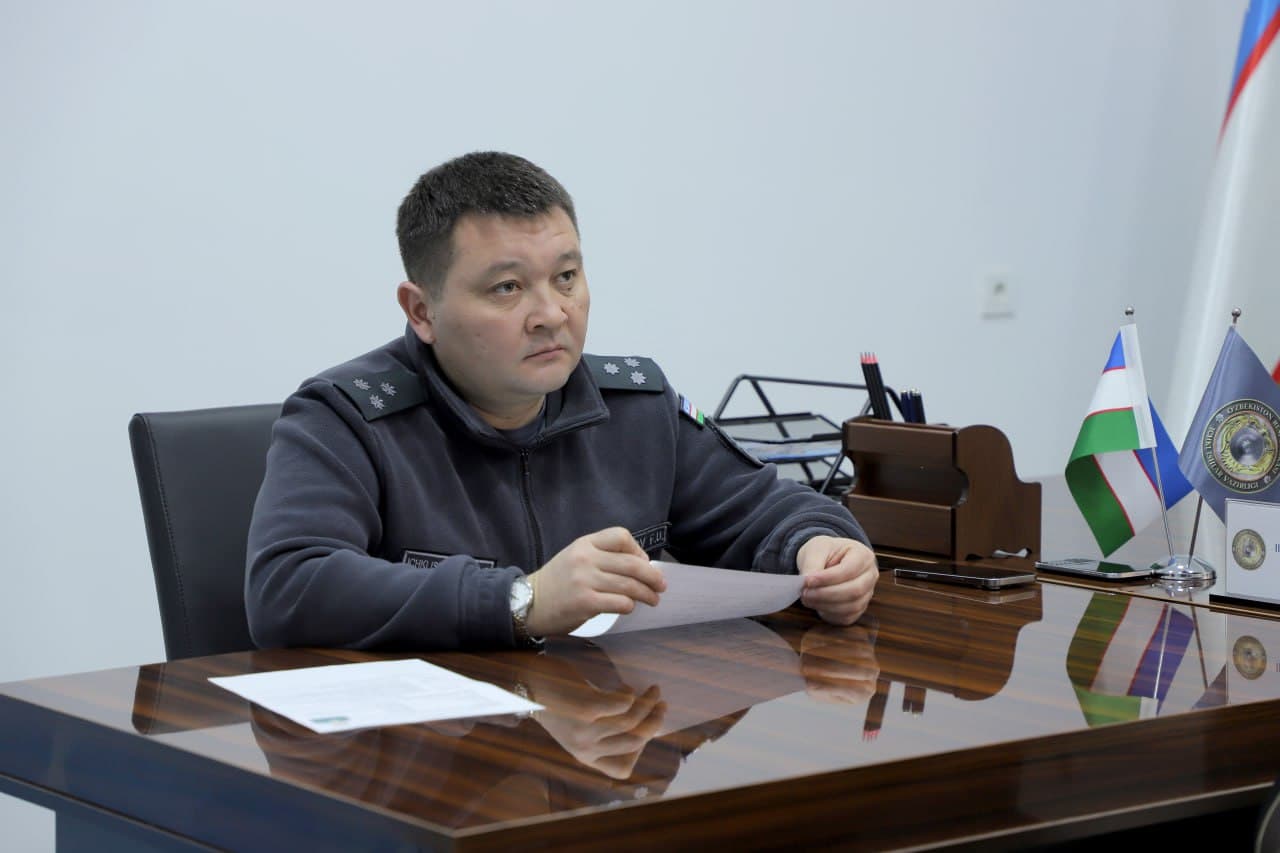 Сирдарё вилояти Ички ишлар бошқармаси бошлиғи полковник Фаррух Хайдаровнинг аҳоли мурожаатларига бағишланган навбатдаги шахсий қабули бўлиб ўтди