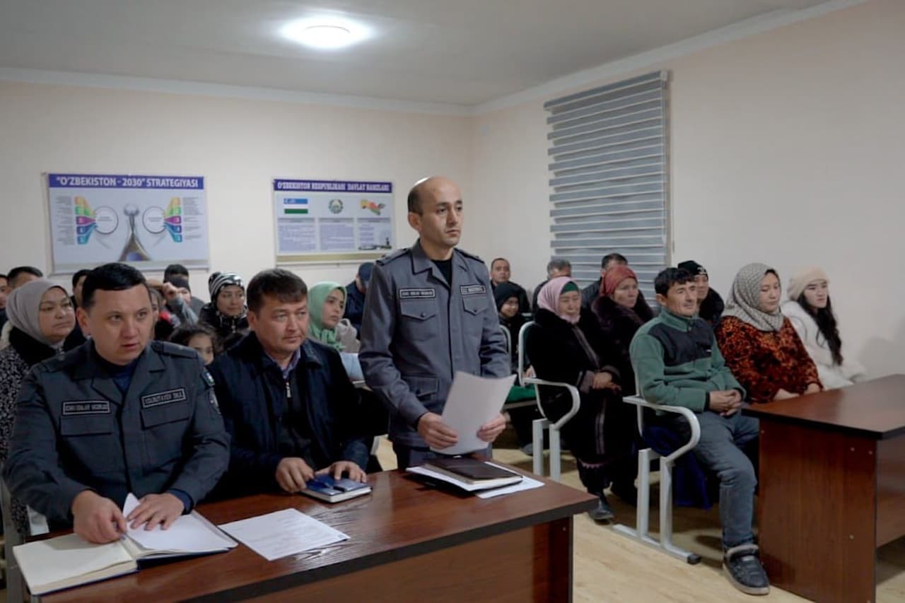 Обращения граждан в центре внимания: В городе Янгиер Сырдарьинской области организован выездной прием