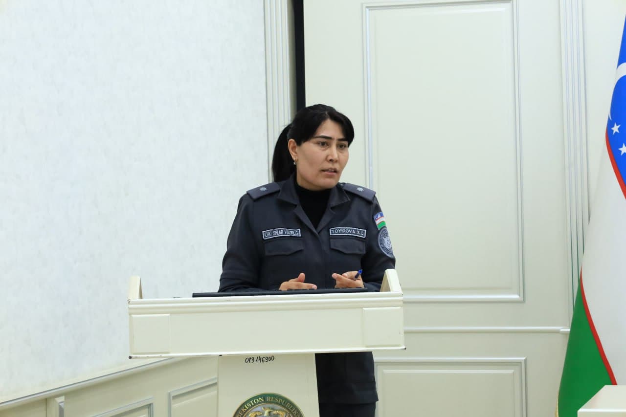 Buxoro viloyati Ichki ishlar boshqarmasida xizmat faoliyatini takomillashtirish va boshqaruv samaradorligini oshirishga qaratilgan oʻquv mashgʻulotlari oʻtkazildi