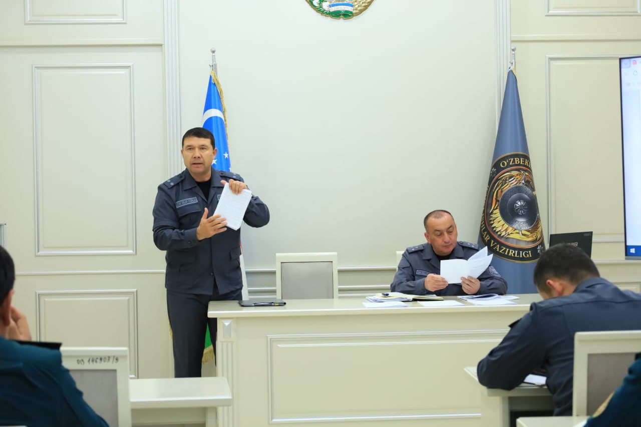 Buxoro viloyati Ichki ishlar boshqarmasida xizmat faoliyatini takomillashtirish va boshqaruv samaradorligini oshirishga qaratilgan oʻquv mashgʻulotlari oʻtkazildi