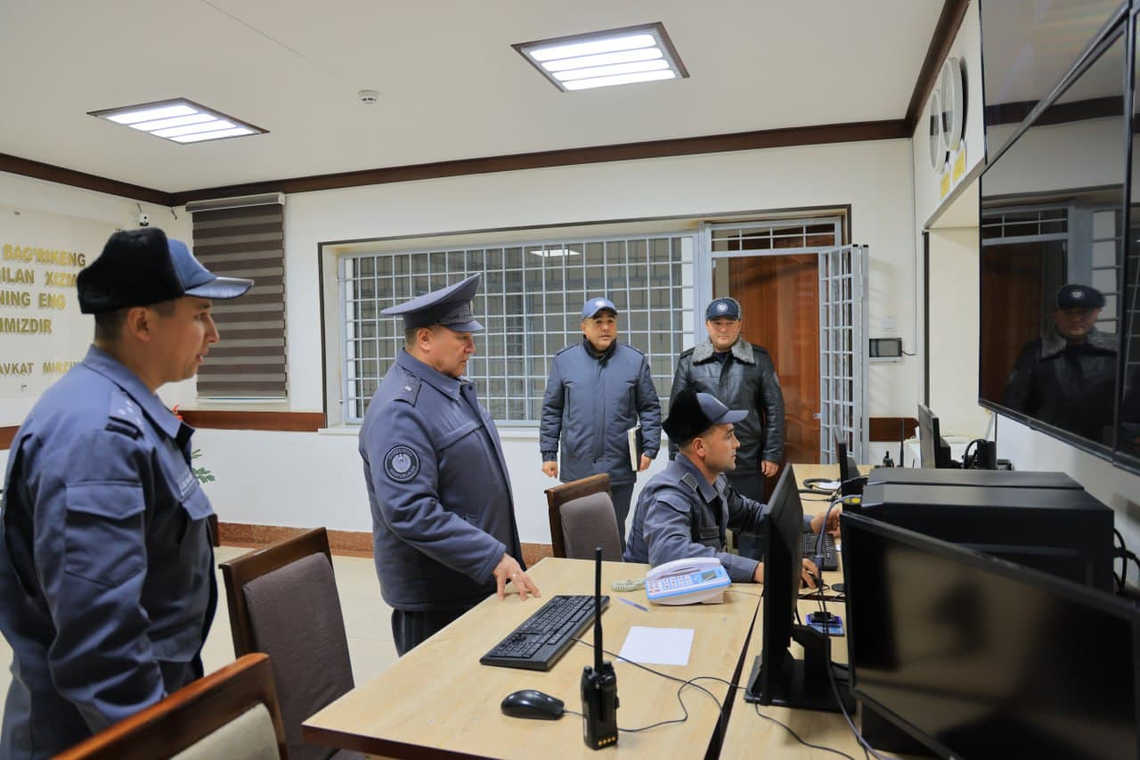 Ichki ishlar vazirligi rahbariyati Buxoro viloyati hududlarida oʻrganishlar olib bormoqda