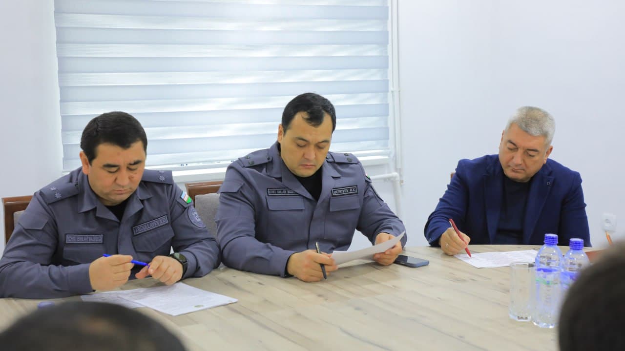 Жиззах вилояти ИИБ раҳбарияти жисмоний ва юридик шахсларнинг вакиллари билан мулоқот ўтказди