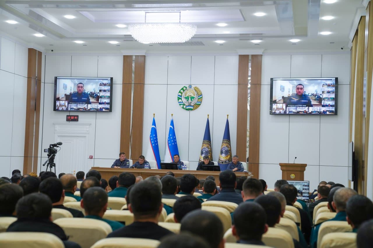 Qashqadaryo viloyati IIBda oʻtgan yilda amalga oshirilgan ishlar, boshqaruv va xizmat faoliyati samaradorligini oshirishga qaratilgan tahliliy-tanqidiy yigʻilish boʻlib oʻtdi