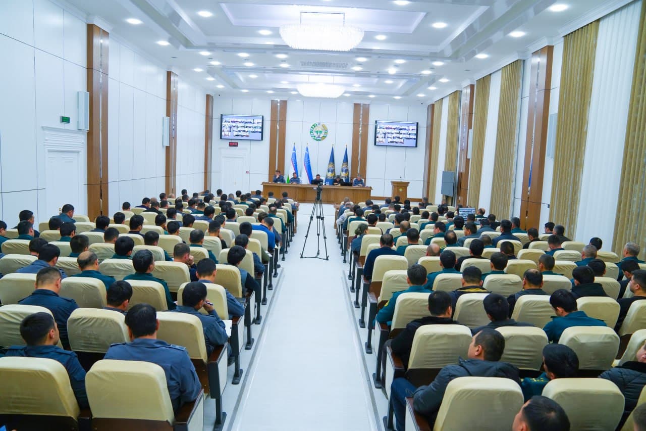 Qashqadaryo viloyati IIBda oʻtgan yilda amalga oshirilgan ishlar, boshqaruv va xizmat faoliyati samaradorligini oshirishga qaratilgan tahliliy-tanqidiy yigʻilish boʻlib oʻtdi