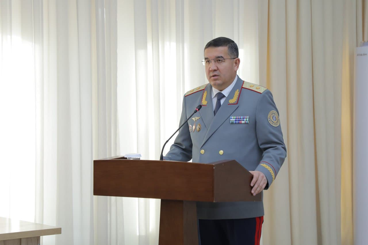 Ўзбекистон Қуролли Кучлари ташкил этилганлигининг 34 йиллиги ҳамда “14 январь — Ватан ҳимоячилари куни” муносабати билан Ички ишлар вазирлигида тантанали байрам тадбири бўлиб ўтди