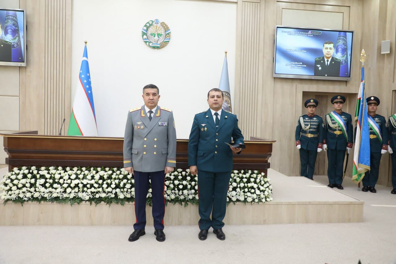 Ўзбекистон Қуролли Кучлари ташкил этилганлигининг 34 йиллиги ҳамда “14 январь — Ватан ҳимоячилари куни” муносабати билан Ички ишлар вазирлигида тантанали байрам тадбири бўлиб ўтди