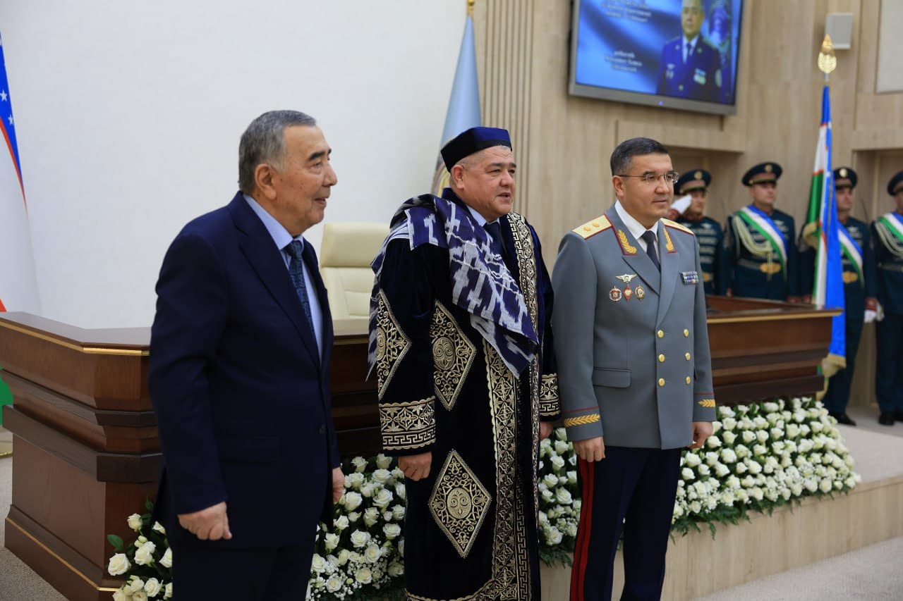 Ўзбекистон Қуролли Кучлари ташкил этилганлигининг 34 йиллиги ҳамда “14 январь — Ватан ҳимоячилари куни” муносабати билан Ички ишлар вазирлигида тантанали байрам тадбири бўлиб ўтди