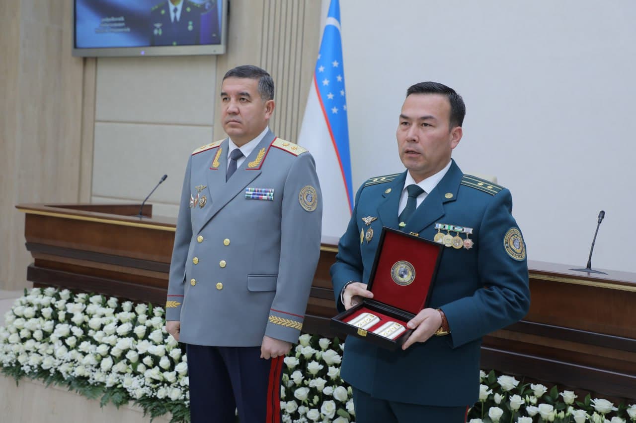 Ўзбекистон Қуролли Кучлари ташкил этилганлигининг 34 йиллиги ҳамда “14 январь — Ватан ҳимоячилари куни” муносабати билан Ички ишлар вазирлигида тантанали байрам тадбири бўлиб ўтди