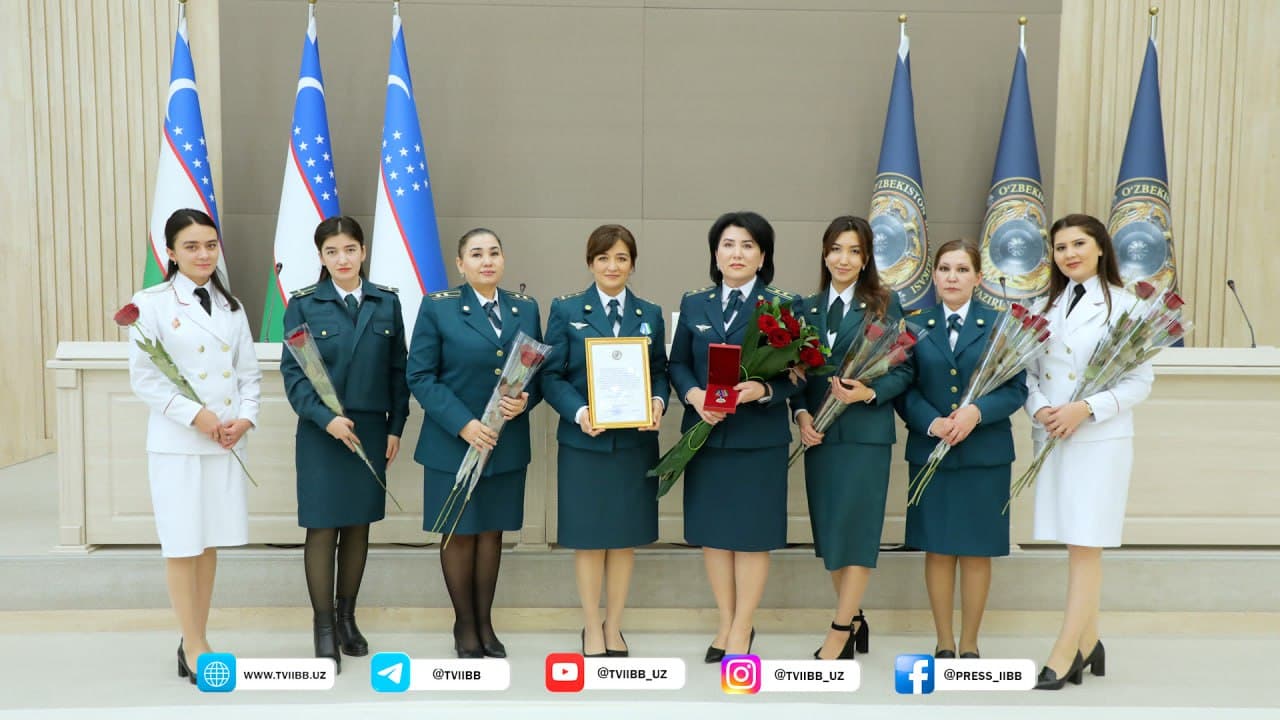 В ГУВД Ташкентской области состоялось торжественное мероприятие по случаю "14 января – Дня защитников Родины"