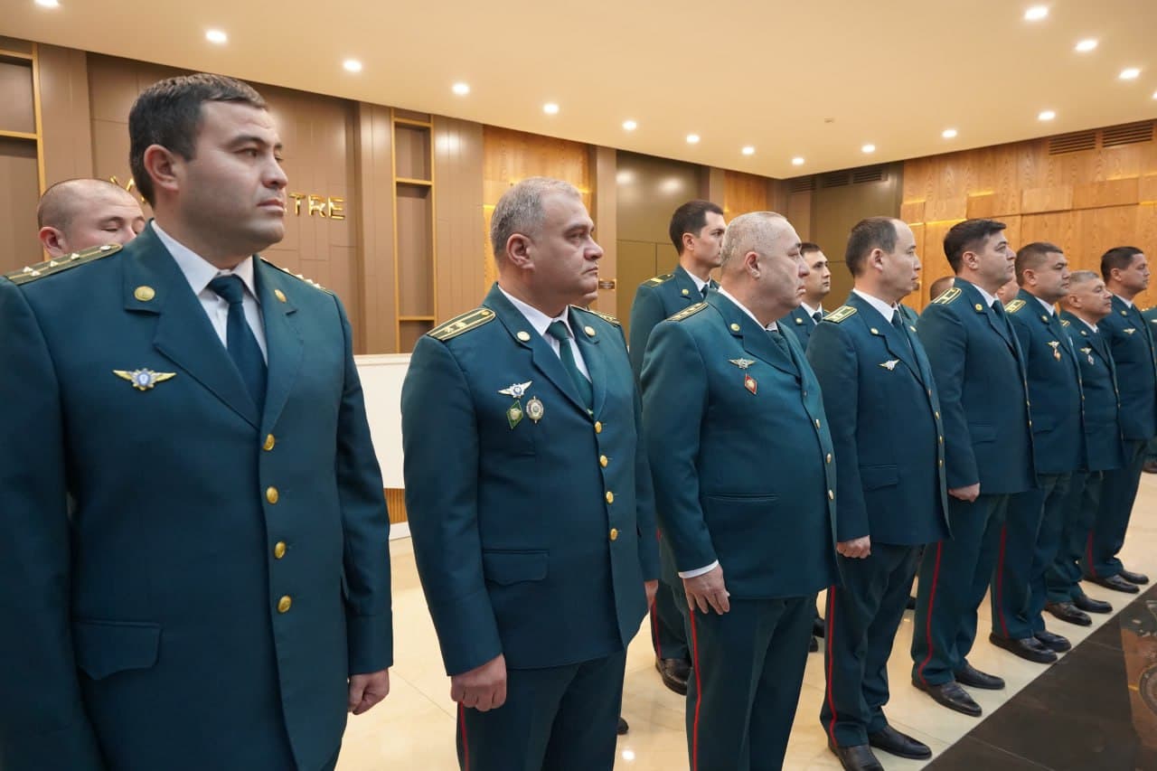 IIV Transport va turizm obyektlarida xavfsizlikni taʼminlash departamentida Qurolli Kuchlar tashkil topganining 34-yilligi hamda Vatan himoyachilari kuni munosib nishonlandi