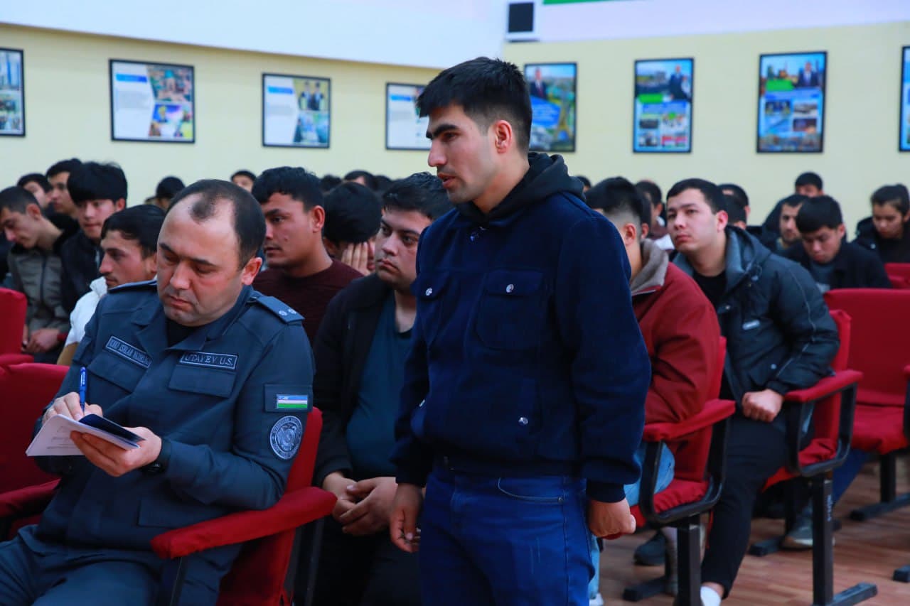 Самарқанд вилояти Пастдарғом туманида ёшларни қўллаб-қувватлашга қаратилган учрашув ташкил этилди