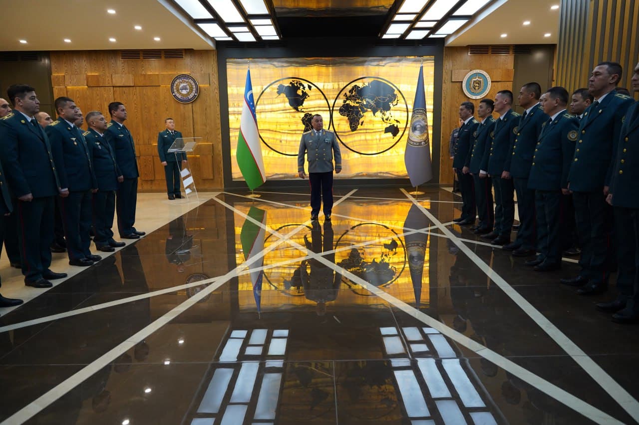 IIV Transport va turizm obyektlarida xavfsizlikni taʼminlash departamentida Qurolli Kuchlar tashkil topganining 34-yilligi hamda Vatan himoyachilari kuni munosib nishonlandi