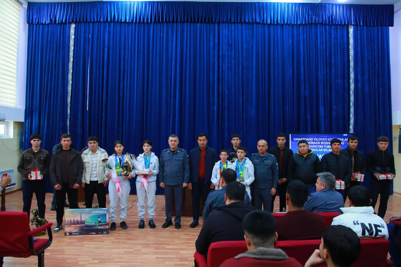 Самарқанд вилояти Пастдарғом туманида ёшларни қўллаб-қувватлашга қаратилган учрашув ташкил этилди