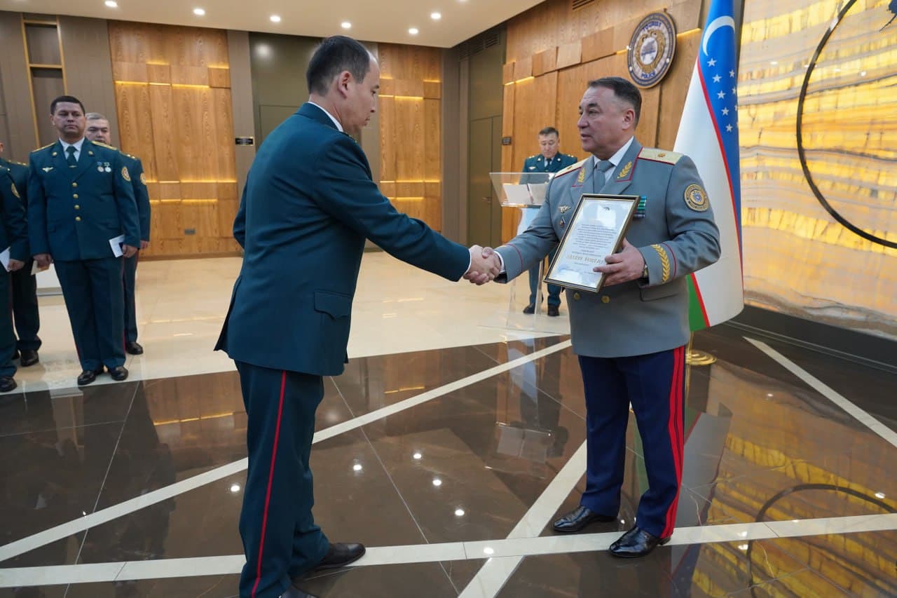 IIV Transport va turizm obyektlarida xavfsizlikni taʼminlash departamentida Qurolli Kuchlar tashkil topganining 34-yilligi hamda Vatan himoyachilari kuni munosib nishonlandi