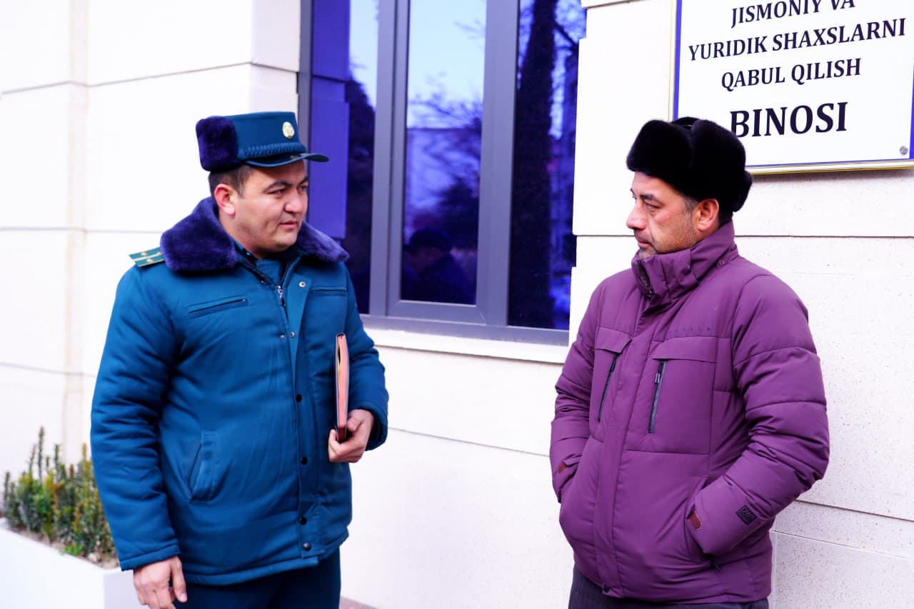 Samarqand viloyati Ichki ishlar boshqarmasida navbatdagi fuqarolar qabuli oʻtkazildi
