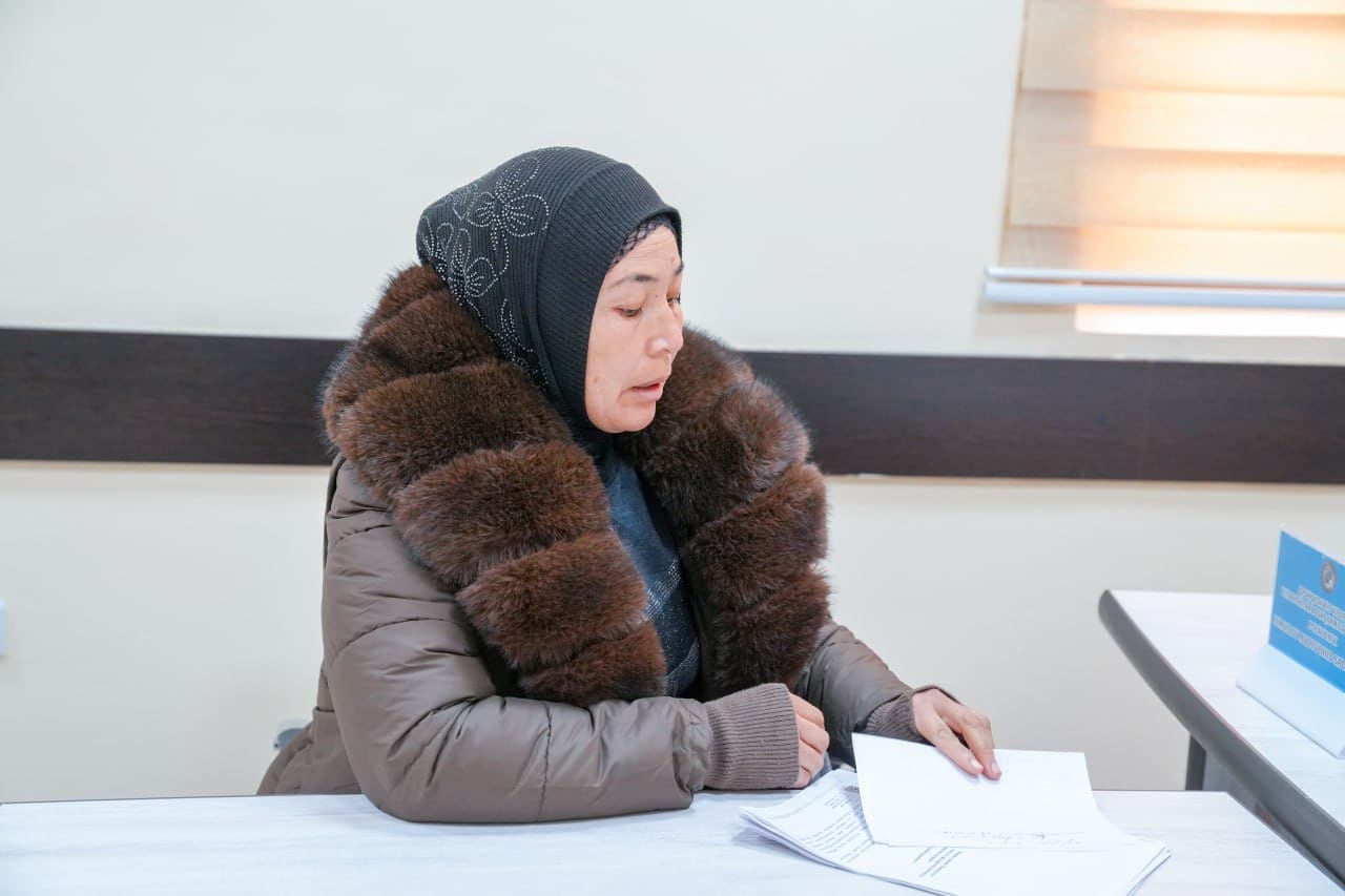 Руководством УВД Кашкадарьинской области проведен прием граждан по их обращениям