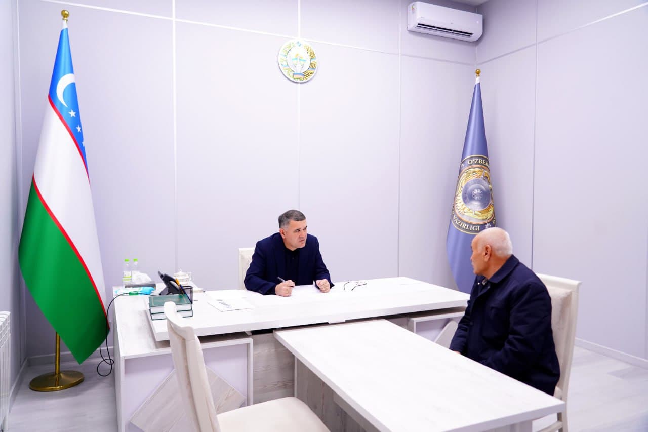 Samarqand viloyati Ichki ishlar boshqarmasida navbatdagi fuqarolar qabuli oʻtkazildi