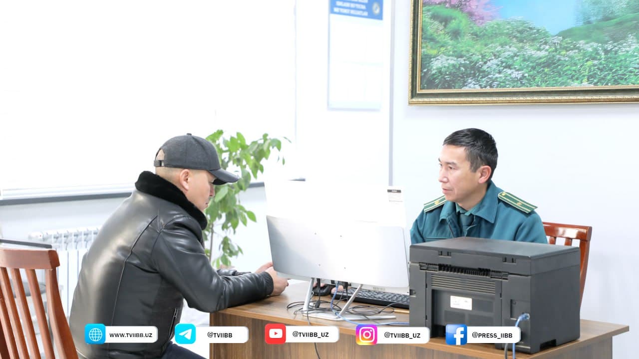 Тошкент вилояти ИИББ раҳбариятининг аҳоли билан шахсий қабул учрашувлари давом этмоқда