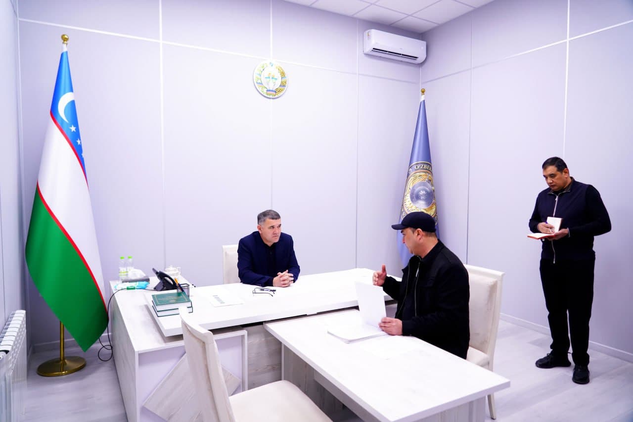Samarqand viloyati Ichki ishlar boshqarmasida navbatdagi fuqarolar qabuli oʻtkazildi