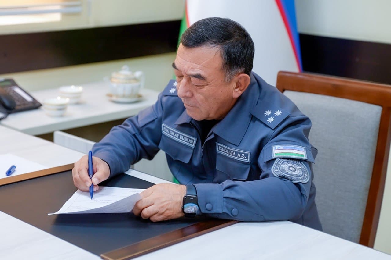 Руководством УВД Кашкадарьинской области проведен прием граждан по их обращениям